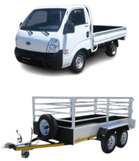 Truck + Trailer Moving